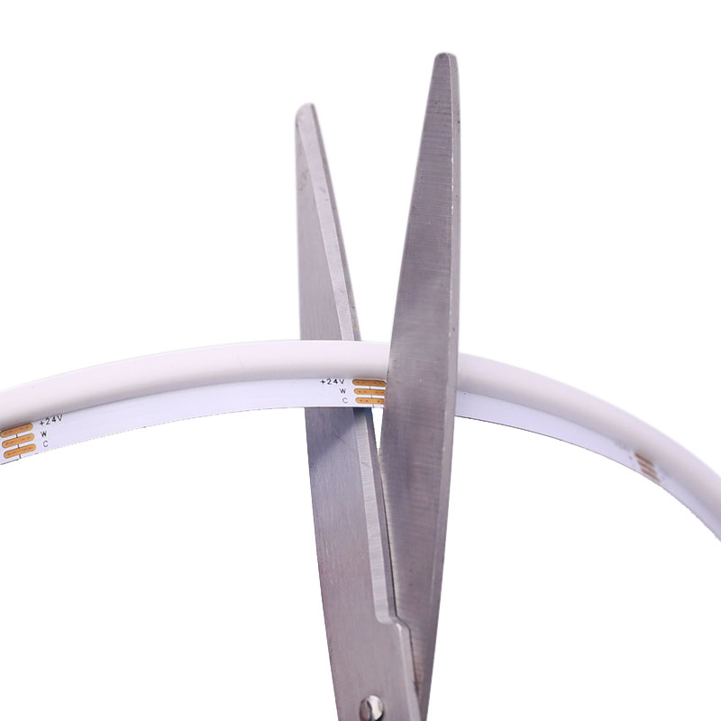 DC24V Side Emitting CCT Dimmable COB LED Strip 560Chips/m 16.4FT DC24V Side Emitting CCT Dimmable COB LED Strip 560Chips/m 16.4FT